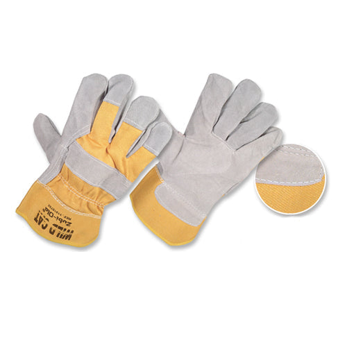 Guantes Ind En Carnaza Y Tela Wild Cat 11910732 - MARKEMSTORE