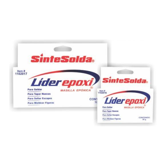 Masilla Lider Epoxi Sintesolda X 100 G 1102017 - MARKEMSTORE