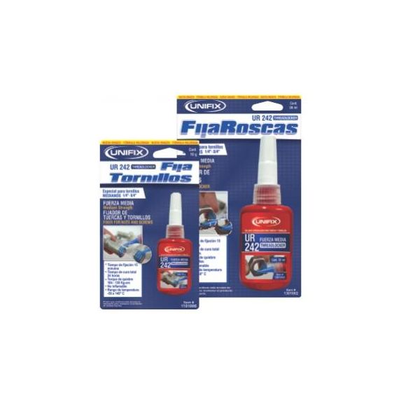 Fijatornillos Fuerza Media Unifix X 10 G 1101006 - MARKEMSTORE