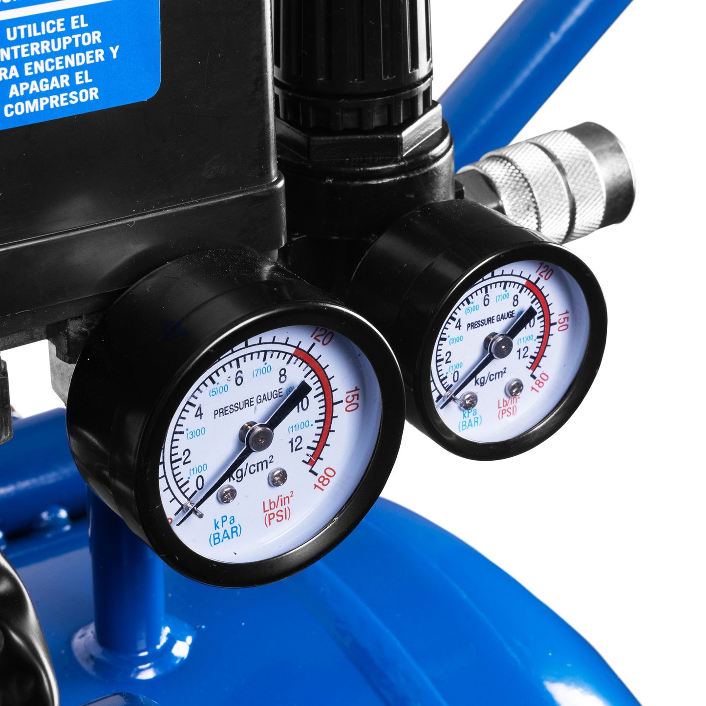 COMPRESOR ELITE DE ACOPLE DIRECTO LIBRE DE ACEITE 3.0 HP 50 LTS - 125 PSI 110V