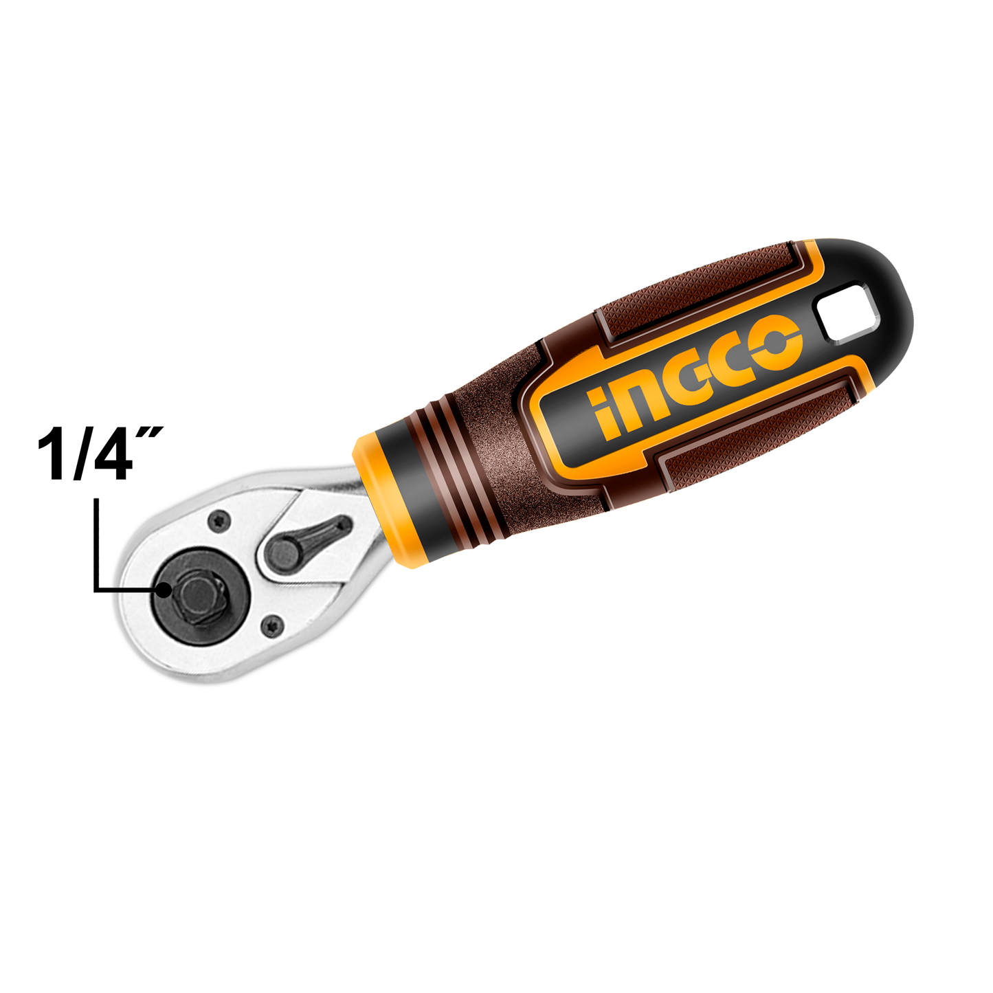 Ratchet 1/4 - 3/8 72T INGCO HRTH081438 - MARKEMSTORE