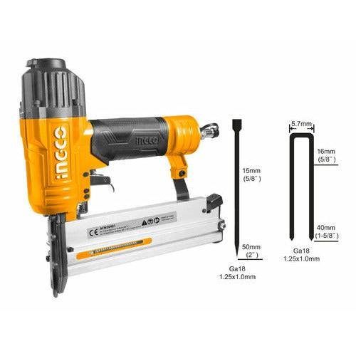 Engrapadora Y Clavadora Neumatica 2 En 1 600-100 psi Ingco - MARKEMSTORE
