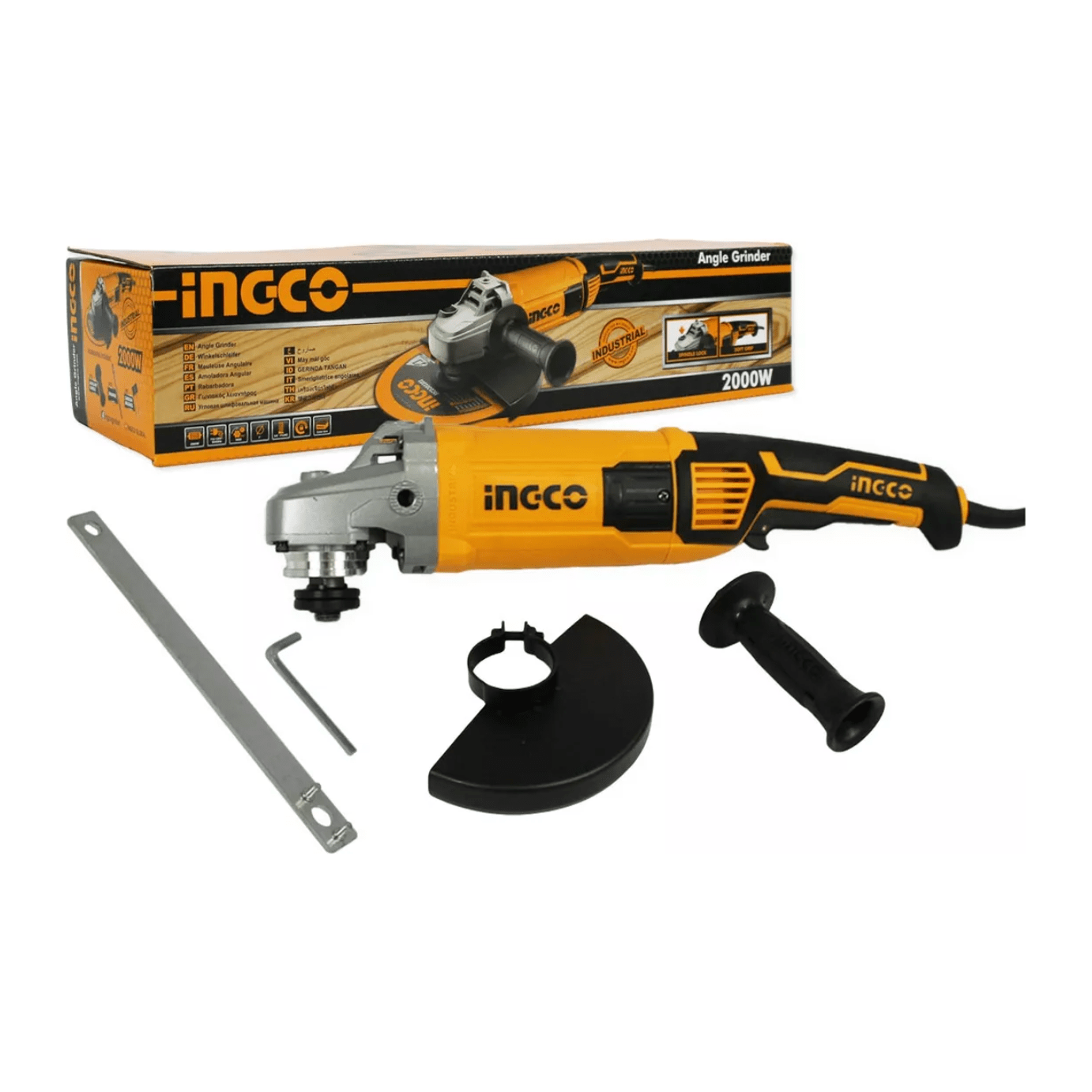 Pulidora Angular 7" 2000w INGCO UAG200018 - MARKEMSTORE
