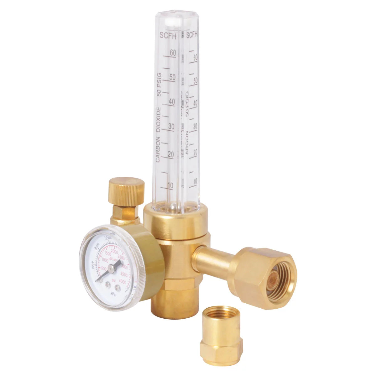 REGULADOR DE CO2 CON FLUJOMETRO