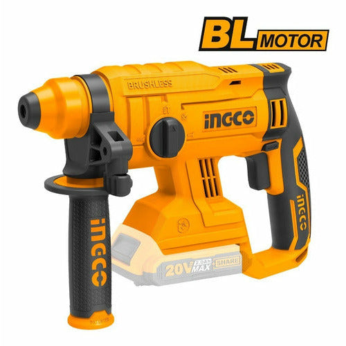 Rotomartillo Inalámbrico 20v Ingco Con Baterias Y Cargador - MARKEMSTORE