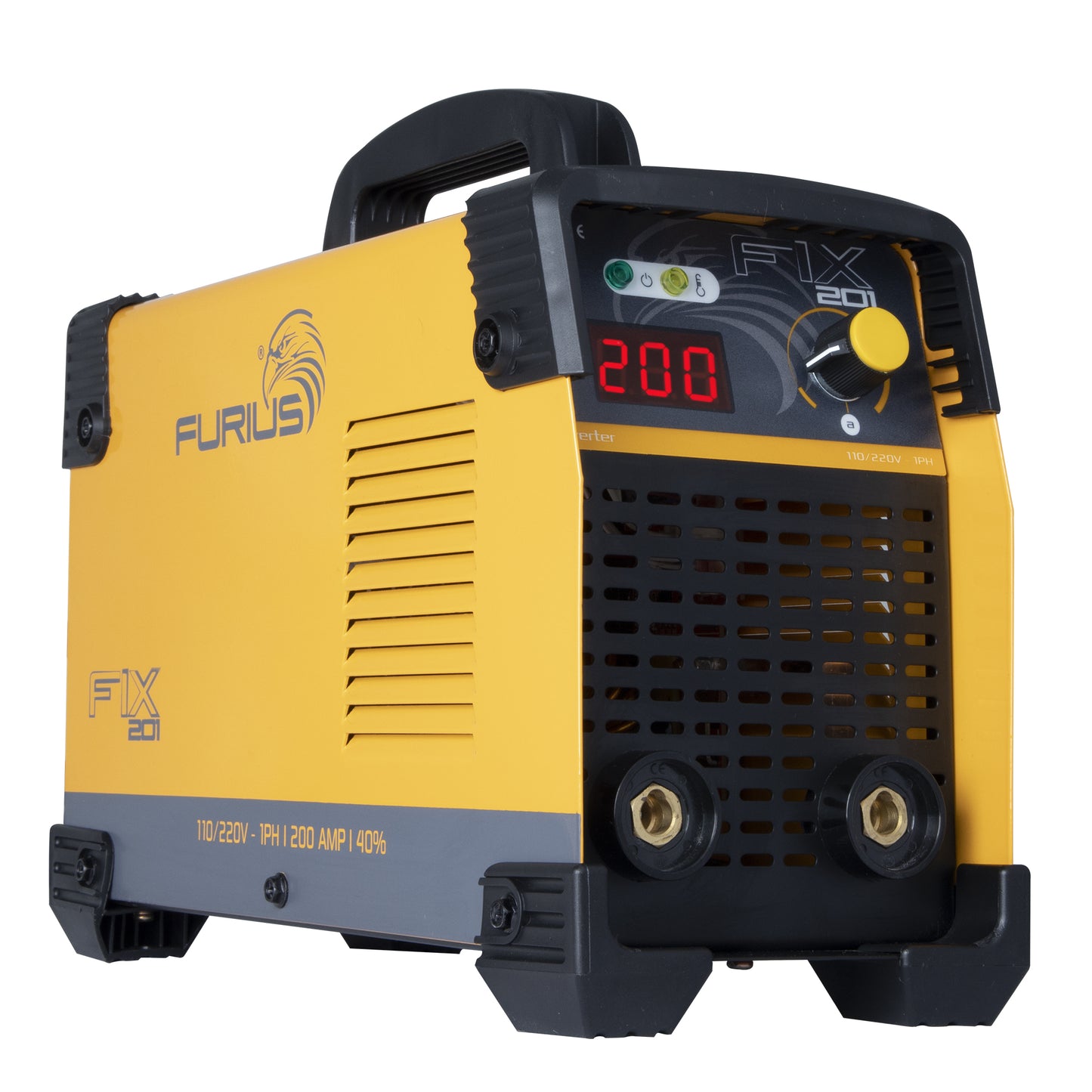 Equipo de soldadura inversor 200A 110/220V TIG, MMA Ref. 201 FURIUS