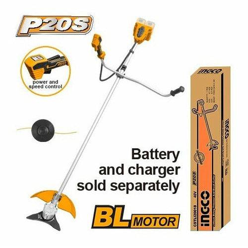 Desmalezadora Inalambrica Ionlitio 40v Ingco 0-5500/0-7500/m - MARKEMSTORE