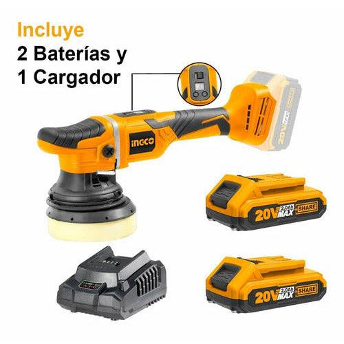 Ingco Polichadora Inalambrica Ionlitio 20v + Accesorios - MARKEMSTORE