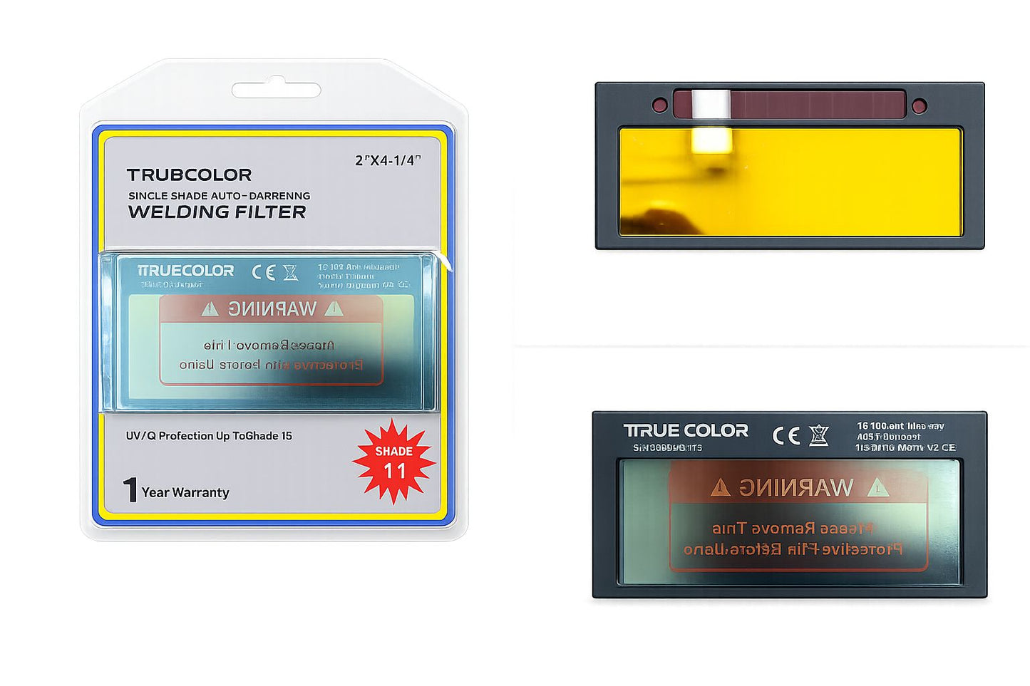 VIDRIO FOTOSENSIBLE FLAMA AZUL TRUE COLOR # 11