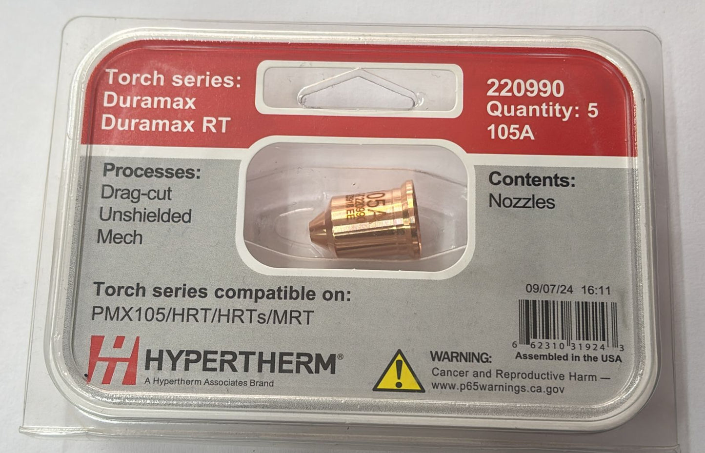 BOQUILLA  HYPERTHERM 105AMP