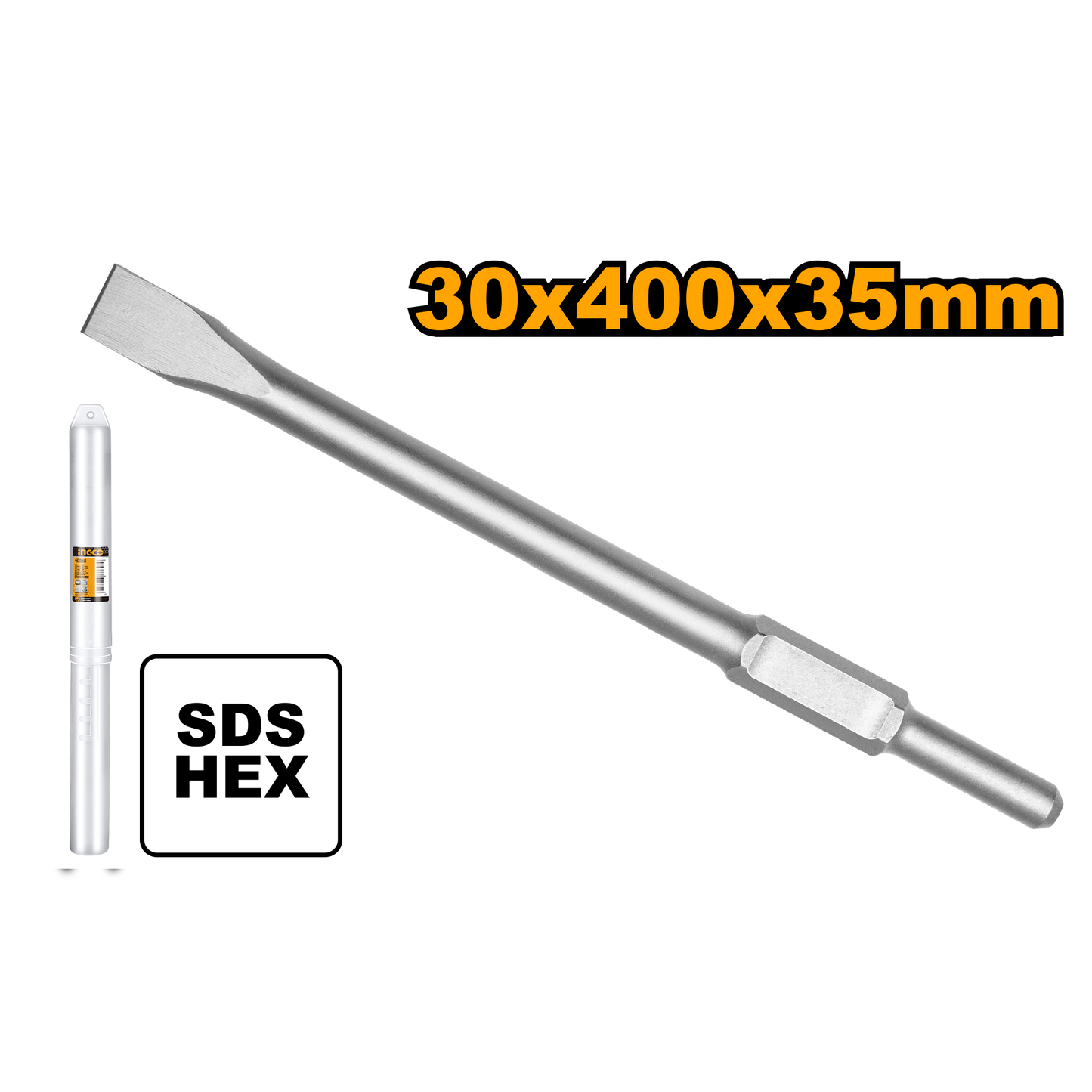 Cincel SDS Max De Pala 30X400 INGCO DBC03440012