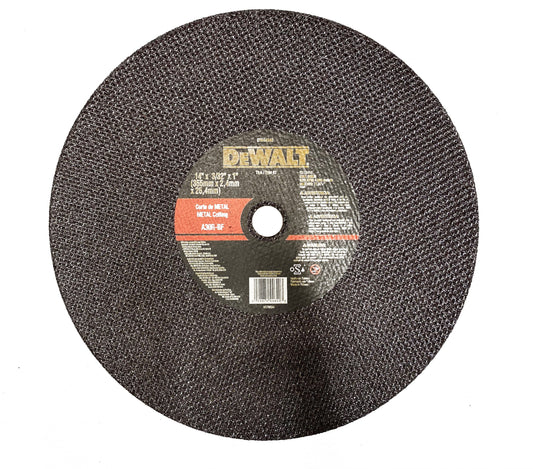 DISCO DE CORTE TRONZADORA 14" DEWALT