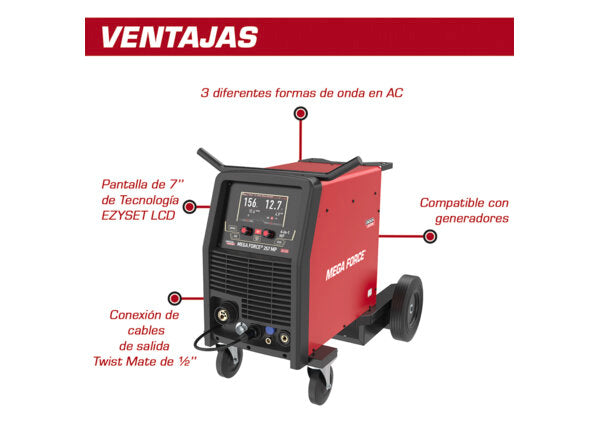 EQUIPO  MULTIPROCESO MEGA FORCE 257 MP LINCONL