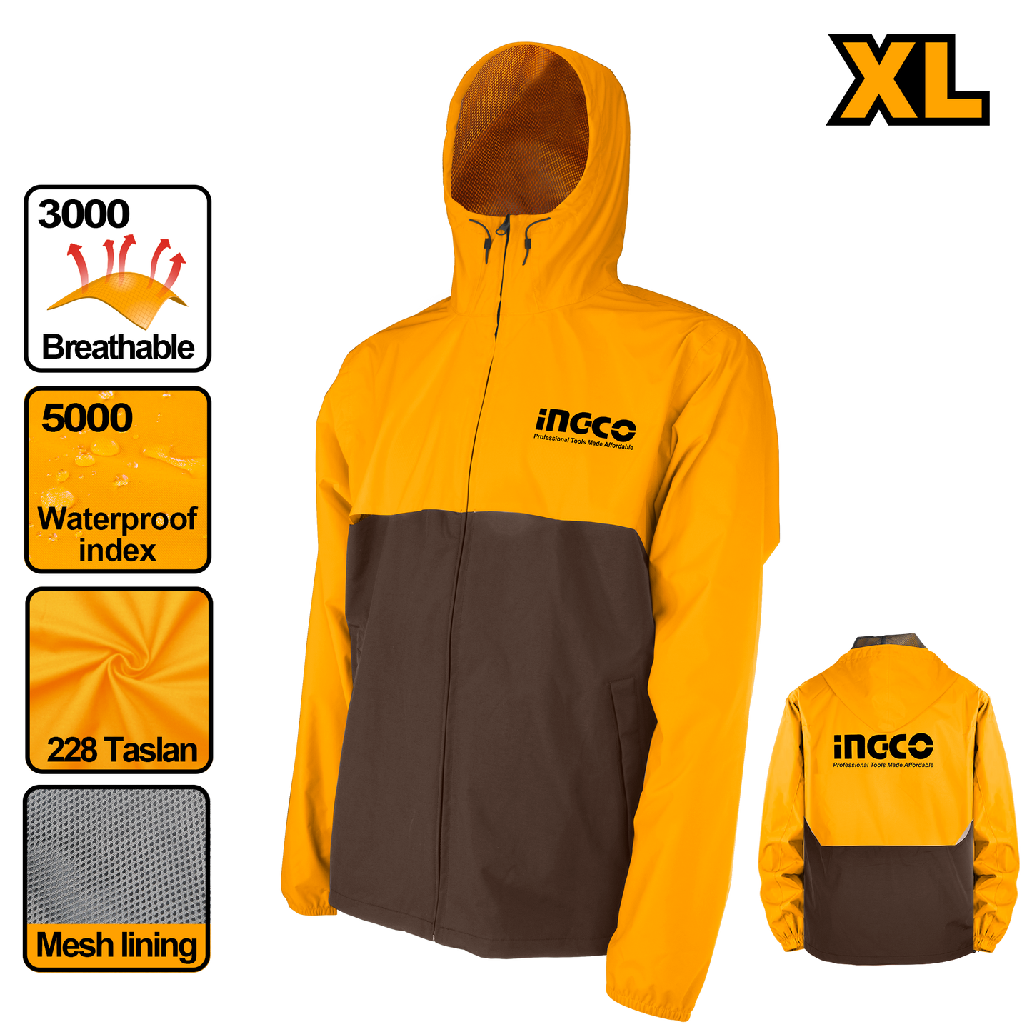 Chaqueta Talla Xl INGCO HJATL2281.XL