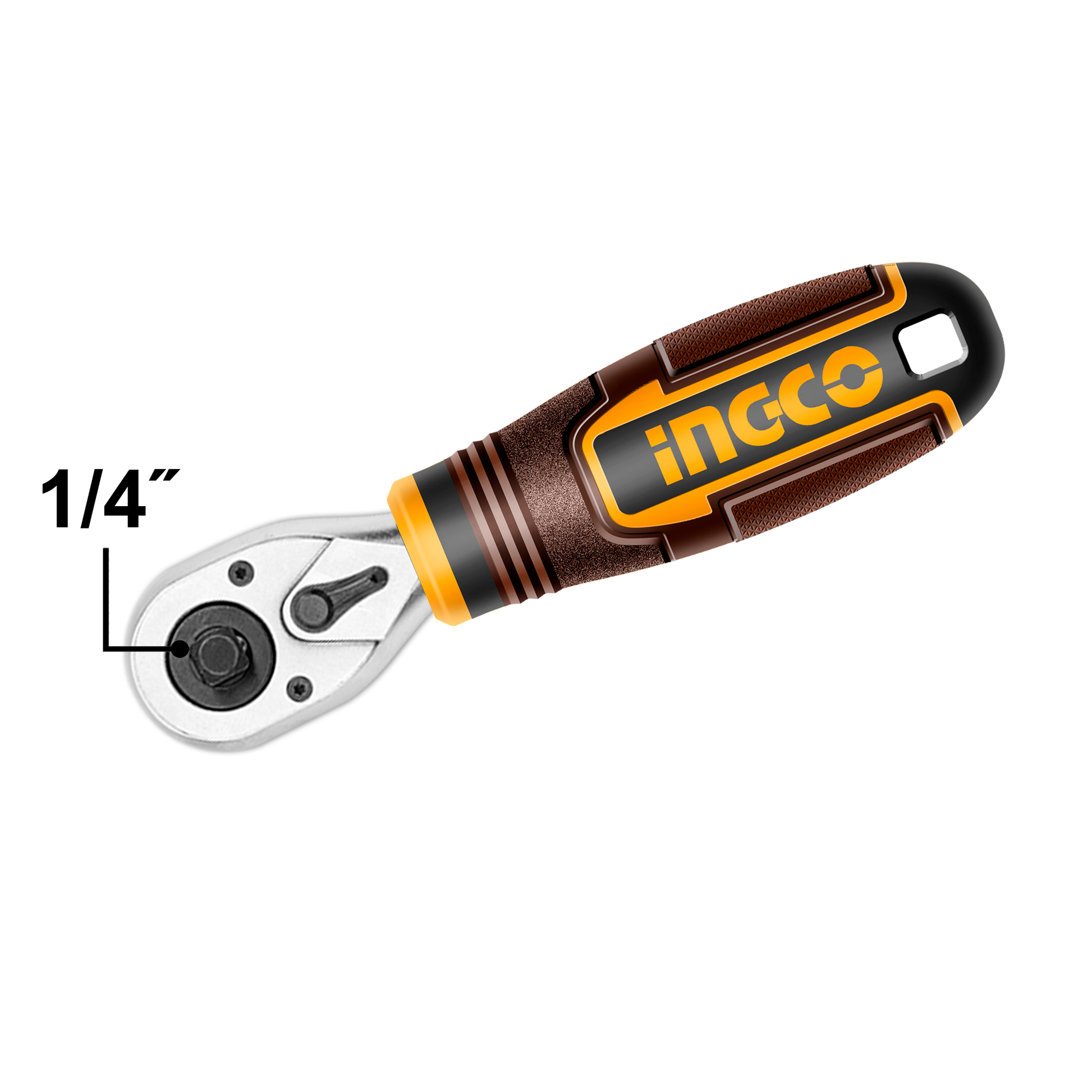 Ratchet 1/4 - 3/8 72T INGCO HRTH081438 - MARKEMSTORE