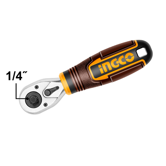 Ratchet 1/4 - 3/8 72T INGCO HRTH081438 - MARKEMSTORE