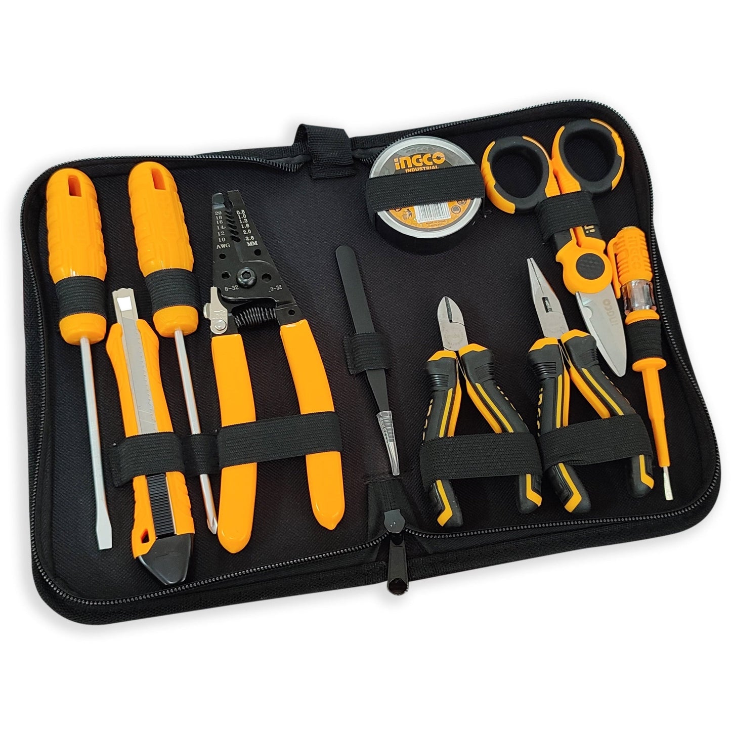 Juego Herramientas Para Electricista 11Pzs Ingco Hkets0111 - MARKEMSTORE