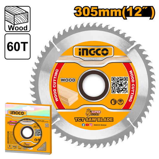 Disco Sierra Madera 12 60D INGCO TSB130523 - MARKEMSTORE