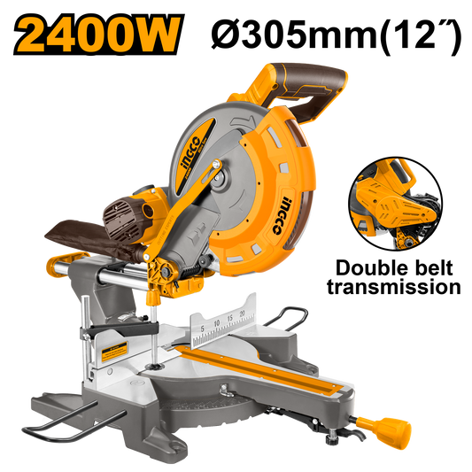 Ingleteadora 12X1-12/64 2400W INGCO UBM2S24007 - MARKEMSTORE