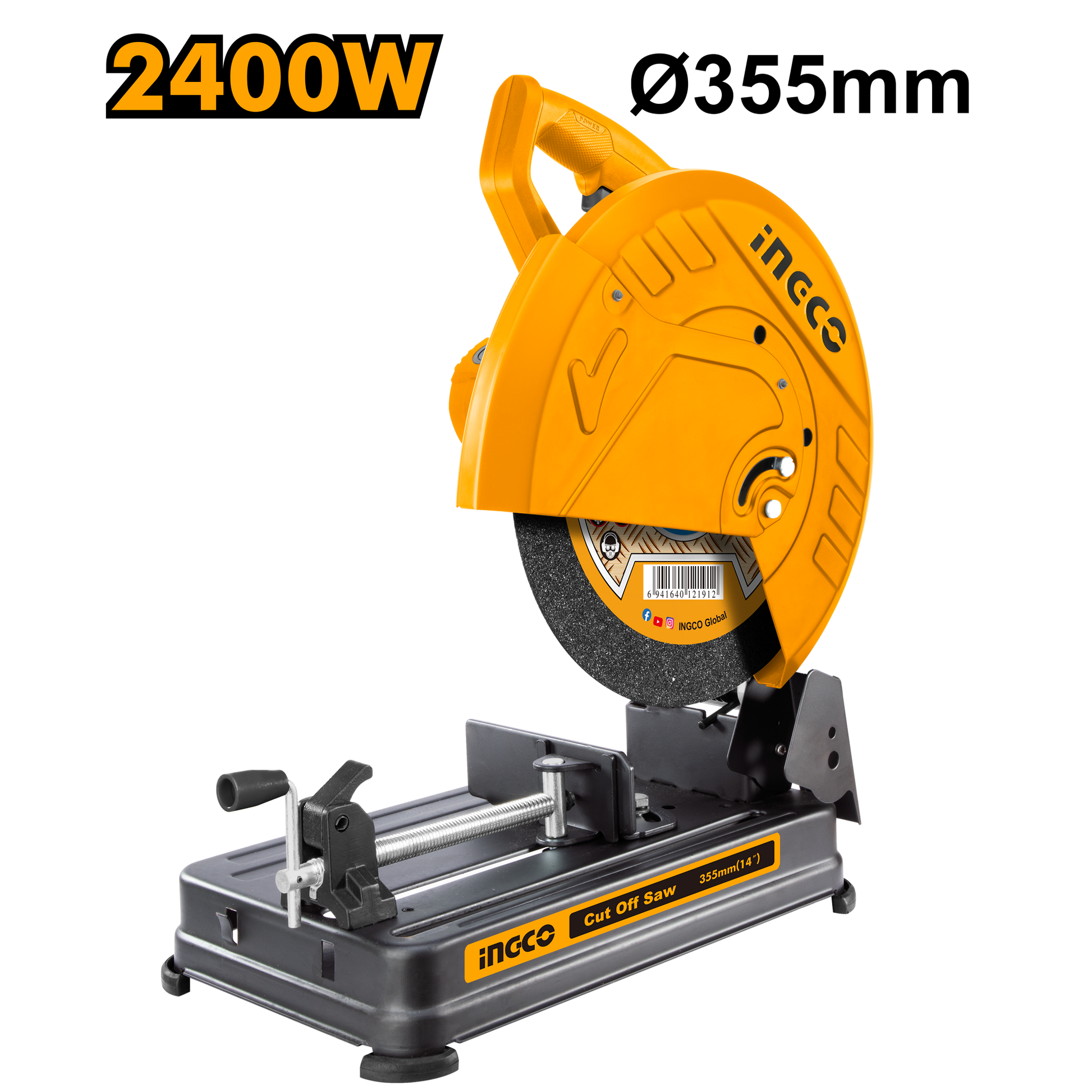Tronzadora 14 110/220V 2350W 3800 Rpm INGCO UCOS243558 - MARKEMSTORE