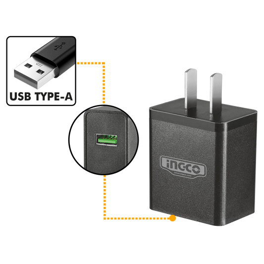 Cargador 5V 110/120V 50/60Hz Usb Tipo A Ufcli120502 - MARKEMSTORE