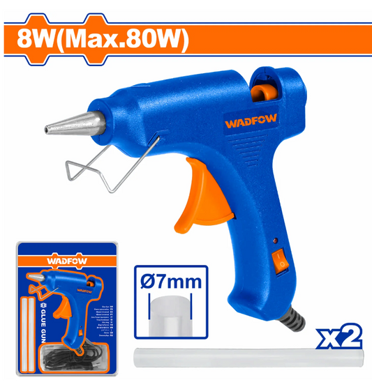 Pistola Para Silicona Barra 7Mm 8W 110120V WADFOW UWGL1603 - MARKEMSTORE