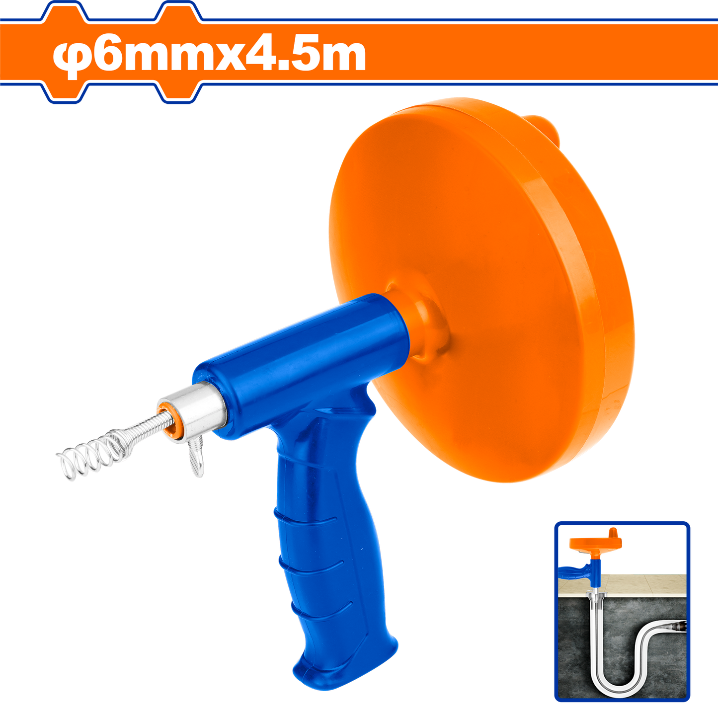 Sonda Para Drenaje 4,5Mts Diam 6Mm WADFOW REF. WDD3345 - MARKEMSTORE
