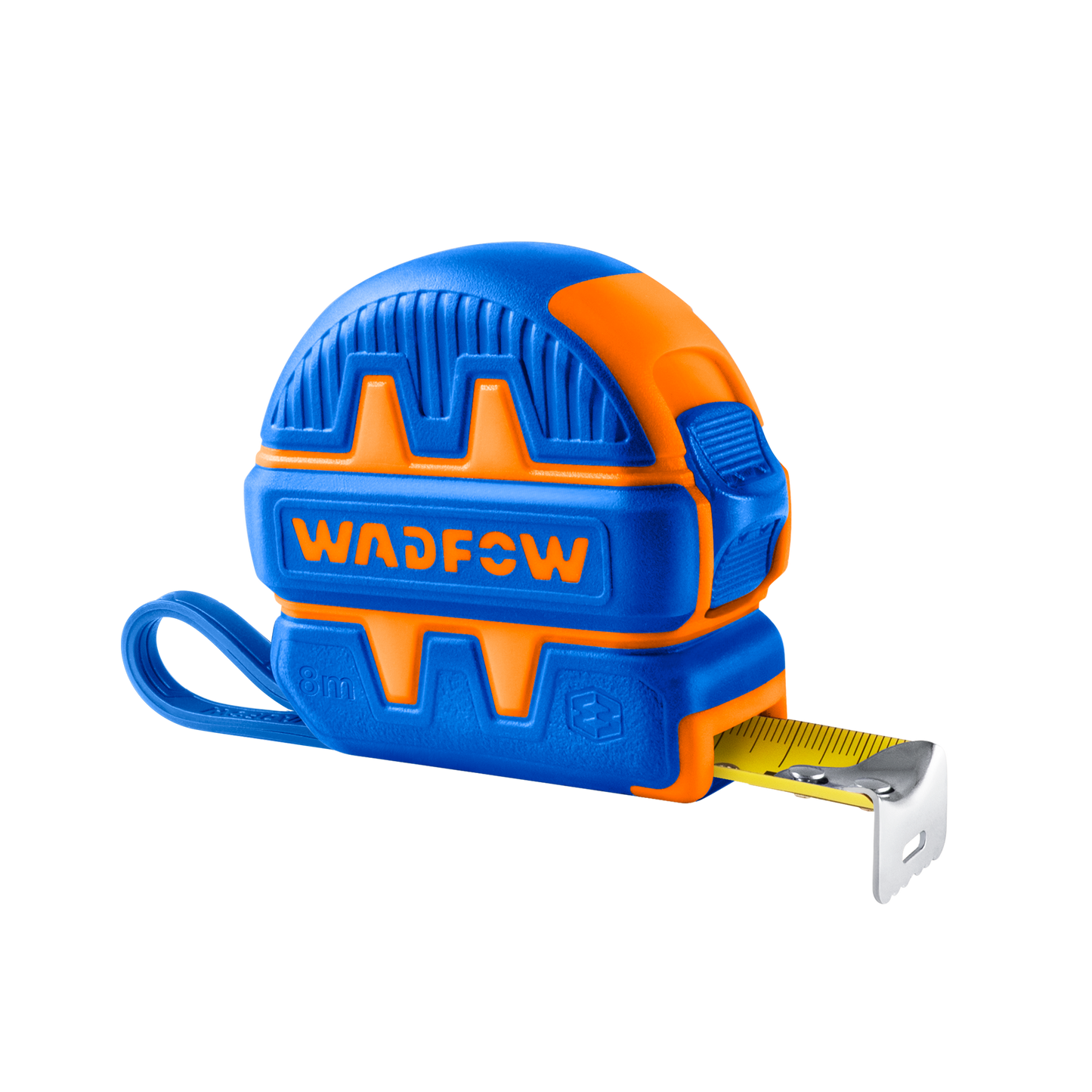 Flexómetro 8Mx25Mm 1 Botón Mts/Pulg WADFOW WMT1240 - MARKEMSTORE