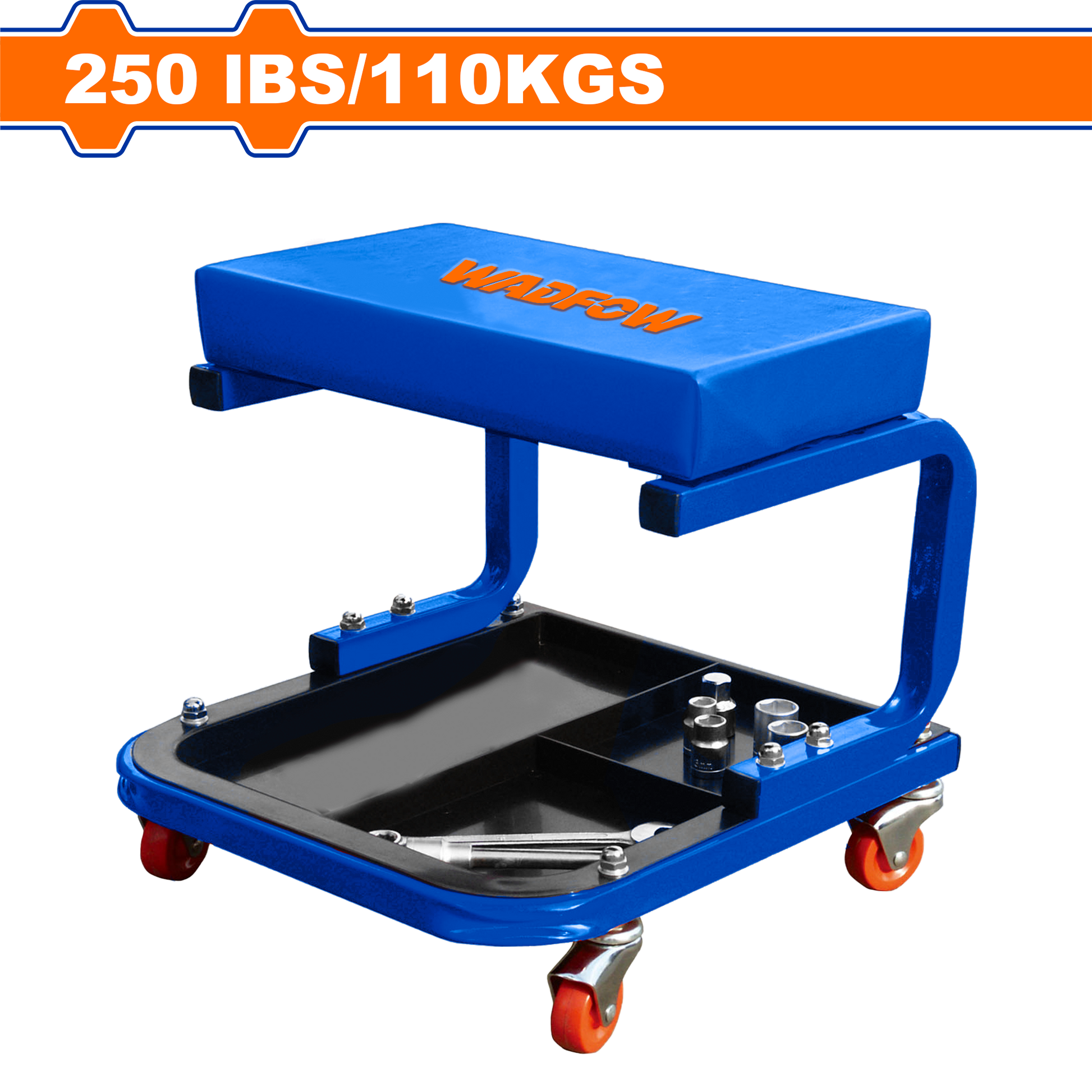 Asiento Mecánico Soporte 110Kgs C/Ruedas Wnc1501 - MARKEMSTORE