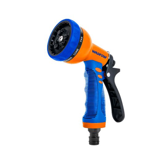 Pistola Agua Boquilla Plástica 9 Ajustes WADFOW WNE9E34 - MARKEMSTORE