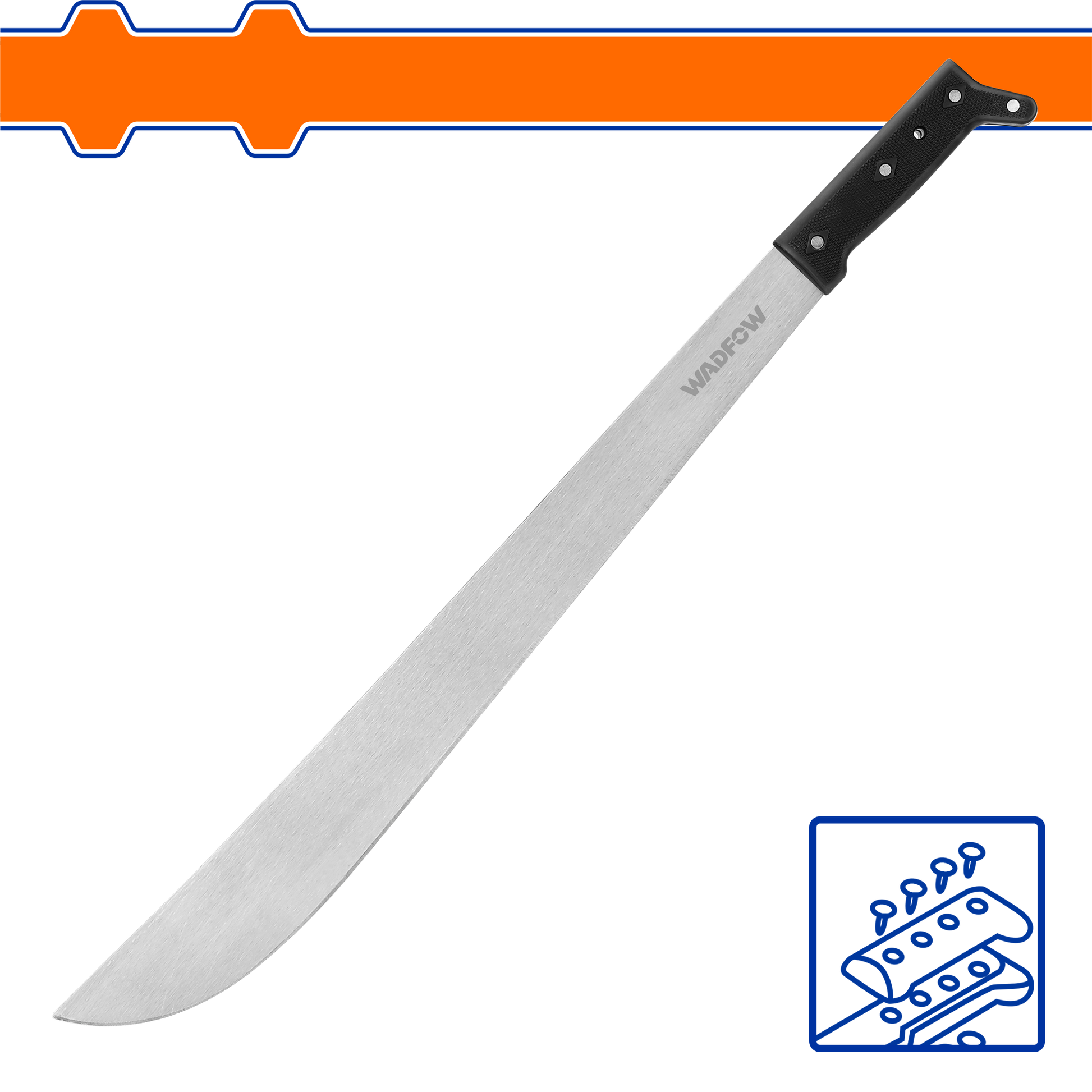 Machete 20 Pulg Espesor Hoja 1,9mm WADFOW REF. WNU0120 - MARKEMSTORE