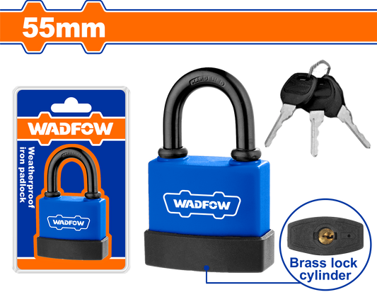 Candado Hierro A Prueba De Agua Caja Pvc 55mm WADFOW WPD9455 - MARKEMSTORE