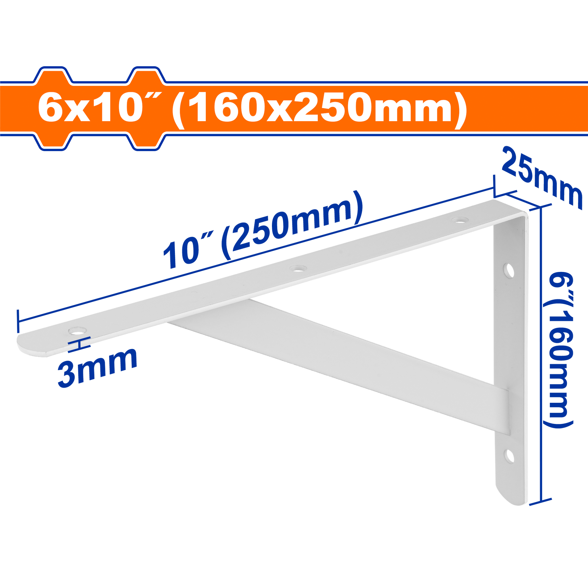 Pie Amigo Tp 25X16Cms Blanco Cap 100Kg WADFOW REF. WZJ3325 - MARKEMSTORE
