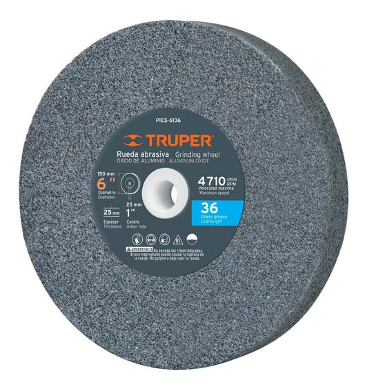 PIEDRA ESMERIL 6" TRUPER