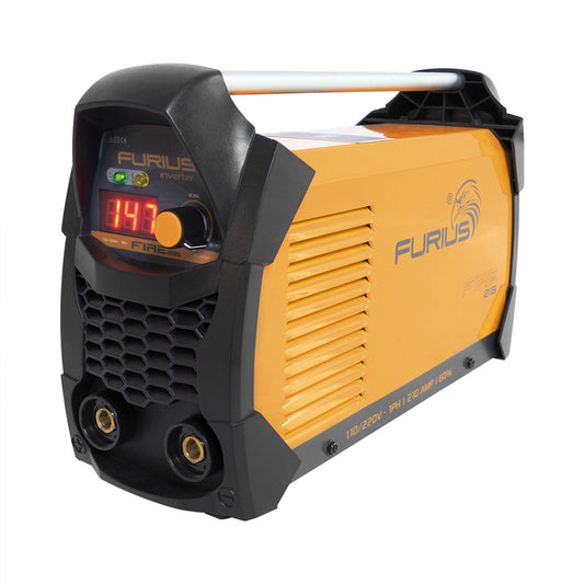 Equipo de soldadura inversor 210A 110/220V TIG, MMA Ref. Fire 215 FURIUS