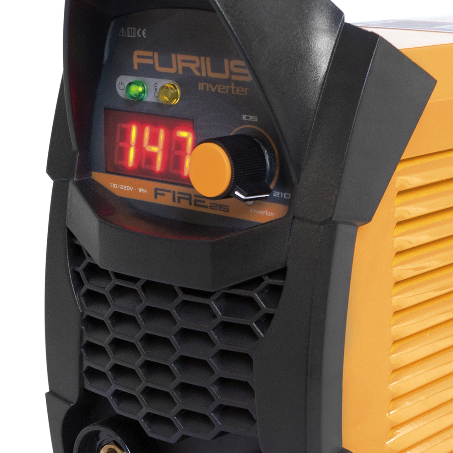 Equipo de soldadura inversor 210A 110/220V TIG, MMA Ref. Fire 215 FURIUS