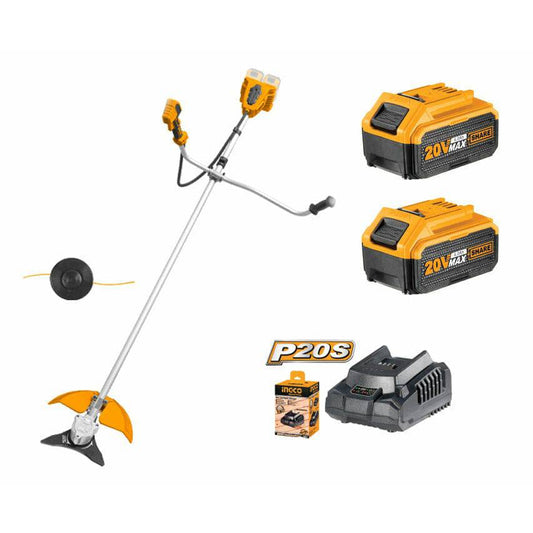 Desmalezadora Inalambrica Ionlitio 40v Ingco Con Bateria 4h - MARKEMSTORE