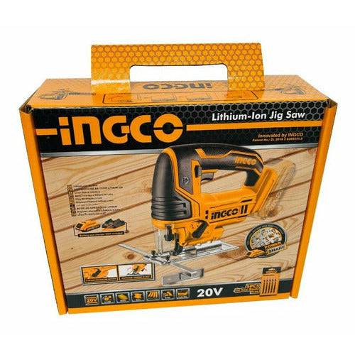 Sierra Caladora Inalámbrica 20v Ingco Con Accesorios - MARKEMSTORE