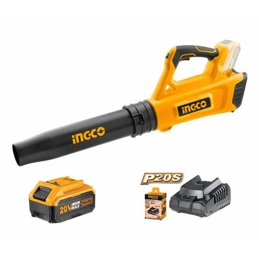Soplador Blower Inalámbrico 20v Ingco Con Bateria 4h - MARKEMSTORE