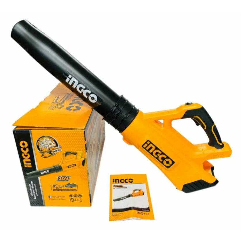 Soplador Blower Inalámbrico 20v Ingco Con Bateria 4h - MARKEMSTORE