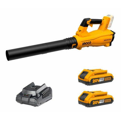 Soplador Blower Inalámbrico 20v Ingco Con Baterias - MARKEMSTORE