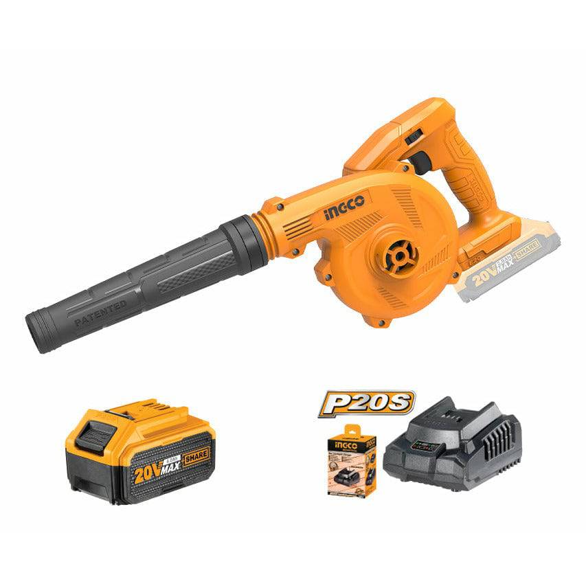 Soplador Blower Inalambrico Ionlitio 20v 18000rpm Bateria 4h - MARKEMSTORE